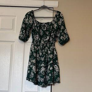 Ardene Green Floral Dress